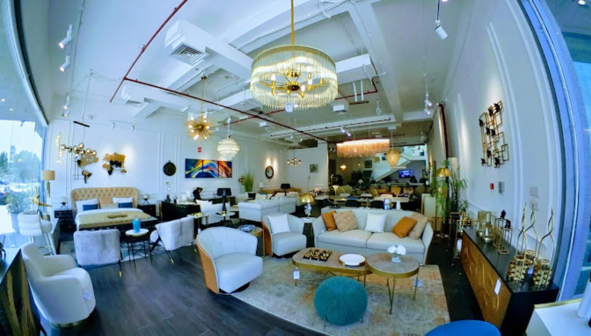 luxury furniture showrooms dubai